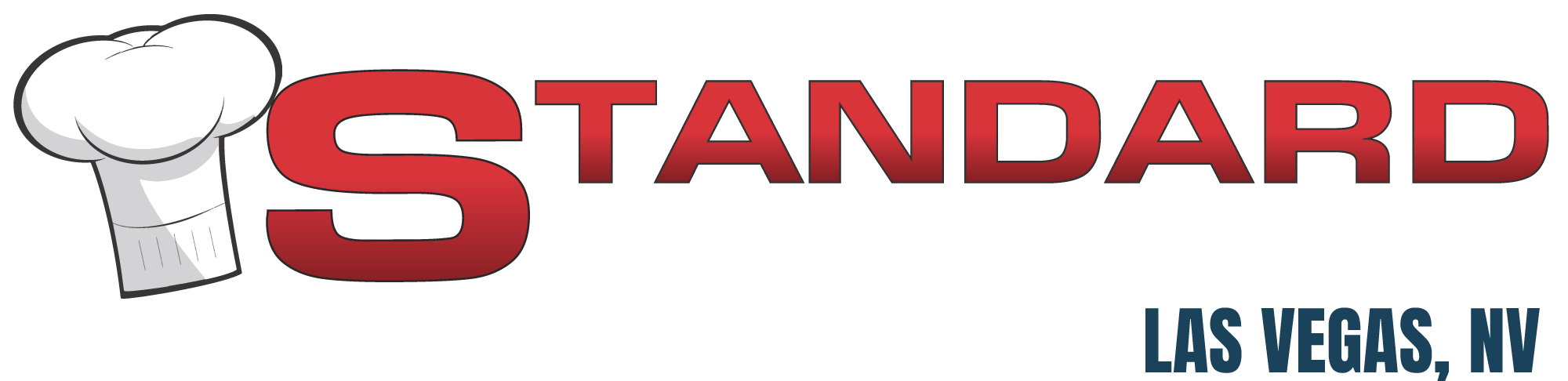 Standard Restaurant Supply - Las Vegas, Nevada logo Standard Restaurant Supply logo featuring a chef's hat, emphasizing restaurant supplies in Las Vegas, NV.